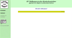 Desktop Screenshot of kv-suedhannover.de
